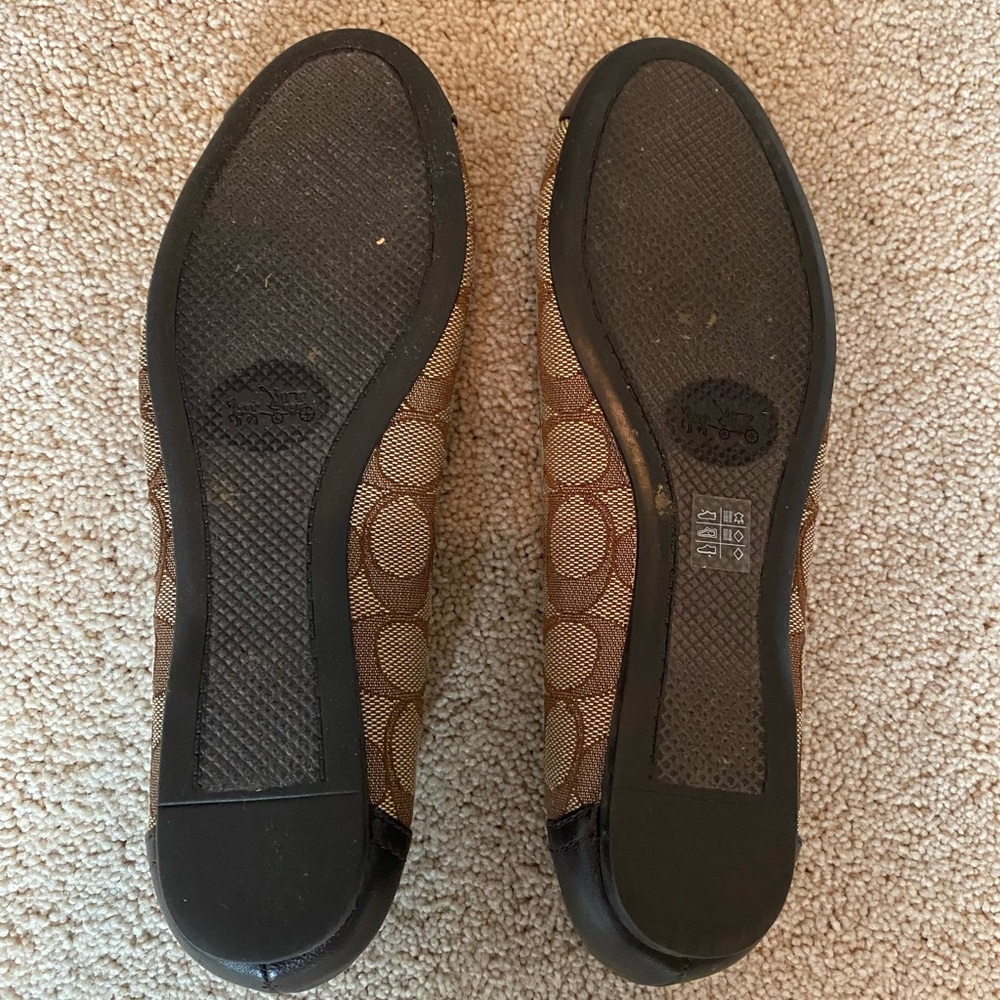 Coach signature print flats - Picture 2 of 10